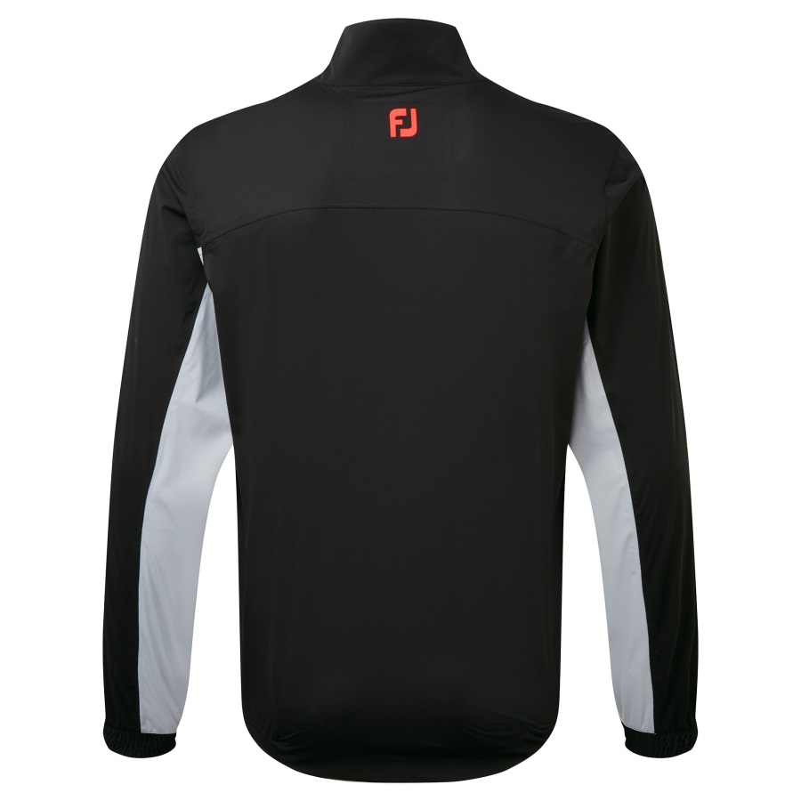 HydroKnit Full Zip Jacket Black-Grey Footjoy