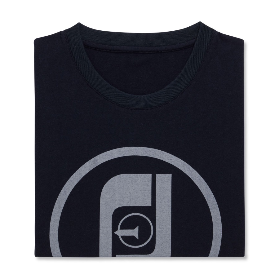 FJ Heritage Graphic T-Shirt Navy Footjoy