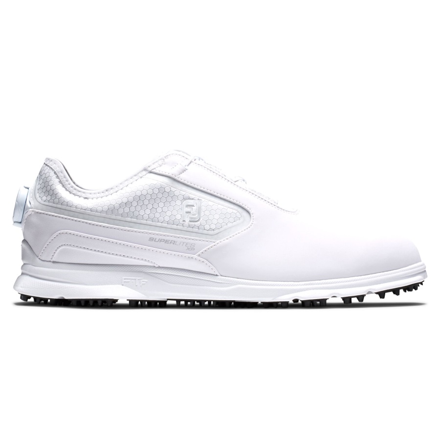White-Silver SuperLites XP BOA Footjoy