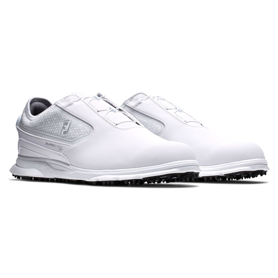 White-Silver SuperLites XP BOA Footjoy