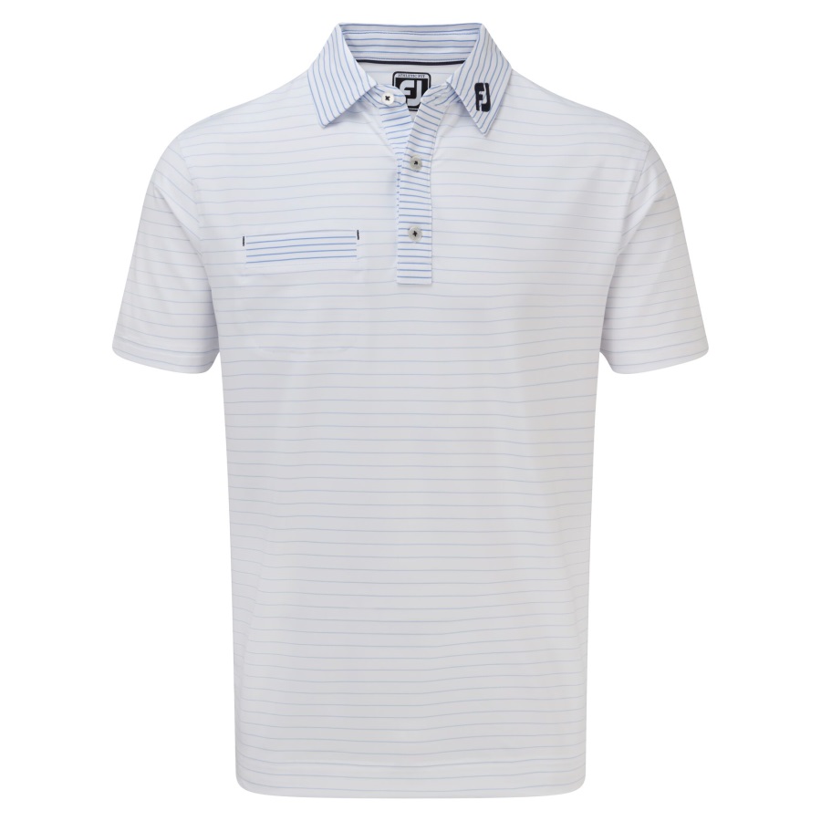 Lisle Pinstripe Mix White Footjoy