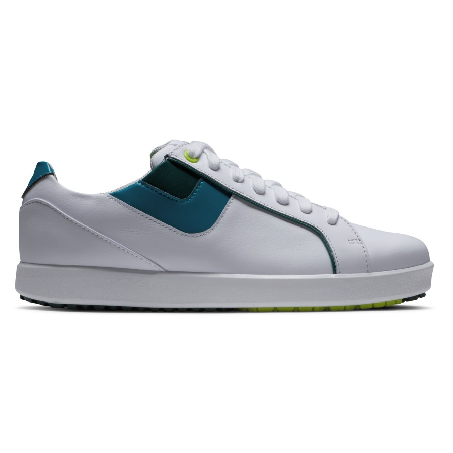 Footjoy FJ Links Women White-Green-Blue