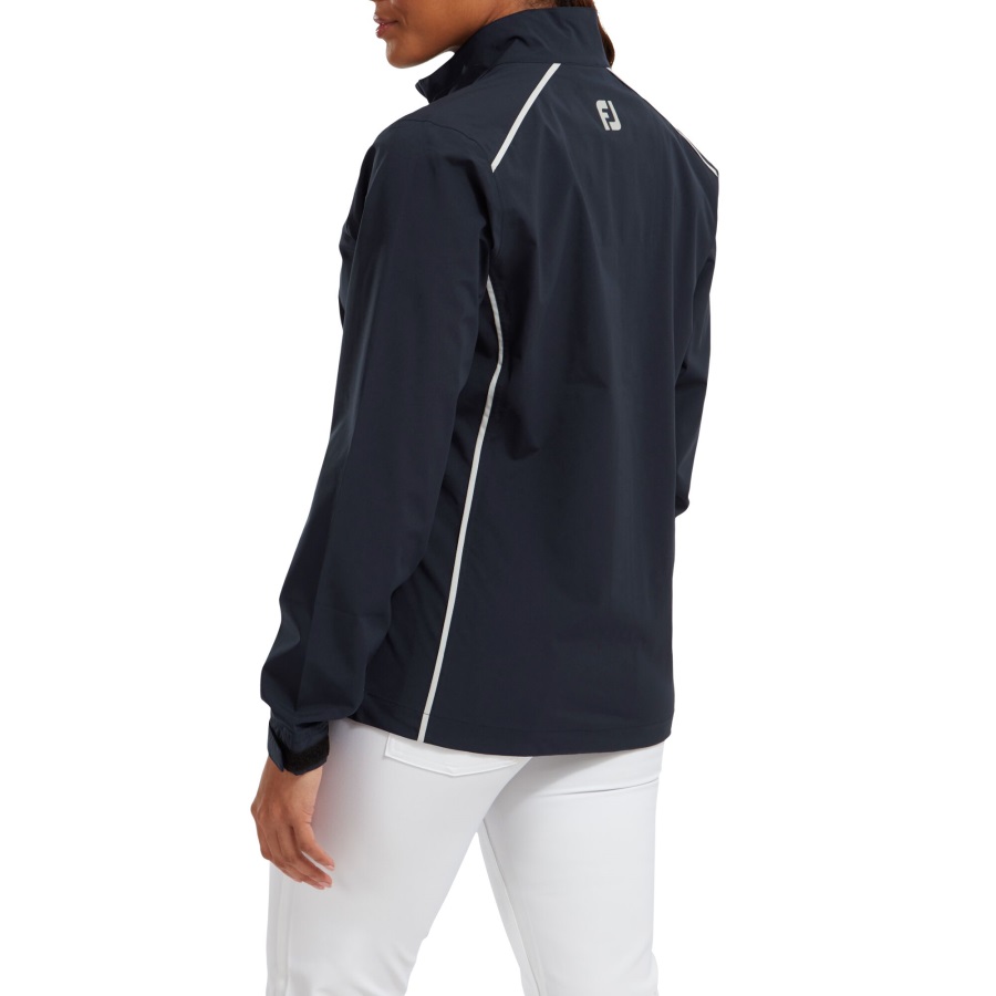 Navy-Silver FJ Hydrolite V2 Rain Jacket Women Footjoy