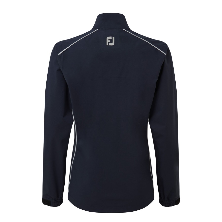 Navy-Silver FJ Hydrolite V2 Rain Jacket Women Footjoy