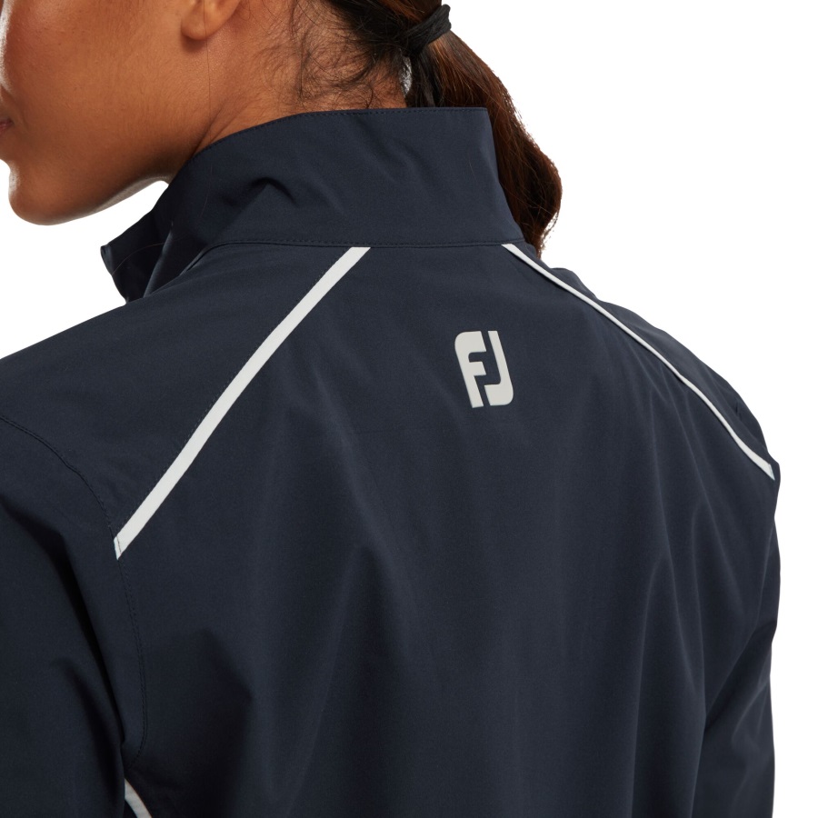 Navy-Silver FJ Hydrolite V2 Rain Jacket Women Footjoy