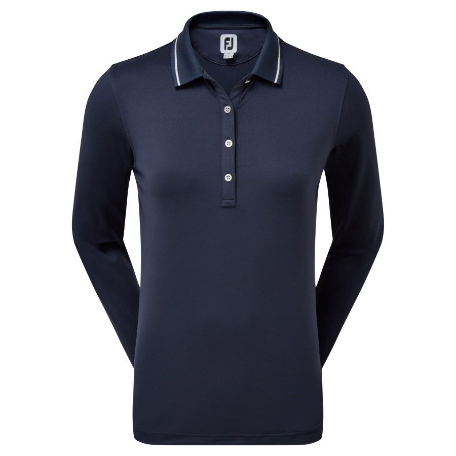 Navy Women's Thermal Long Sleeved Shirt Footjoy