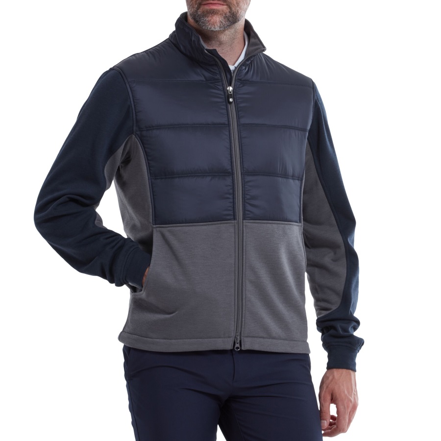 Footjoy Hybrid Insulated Jacket Navy-Charcoal
