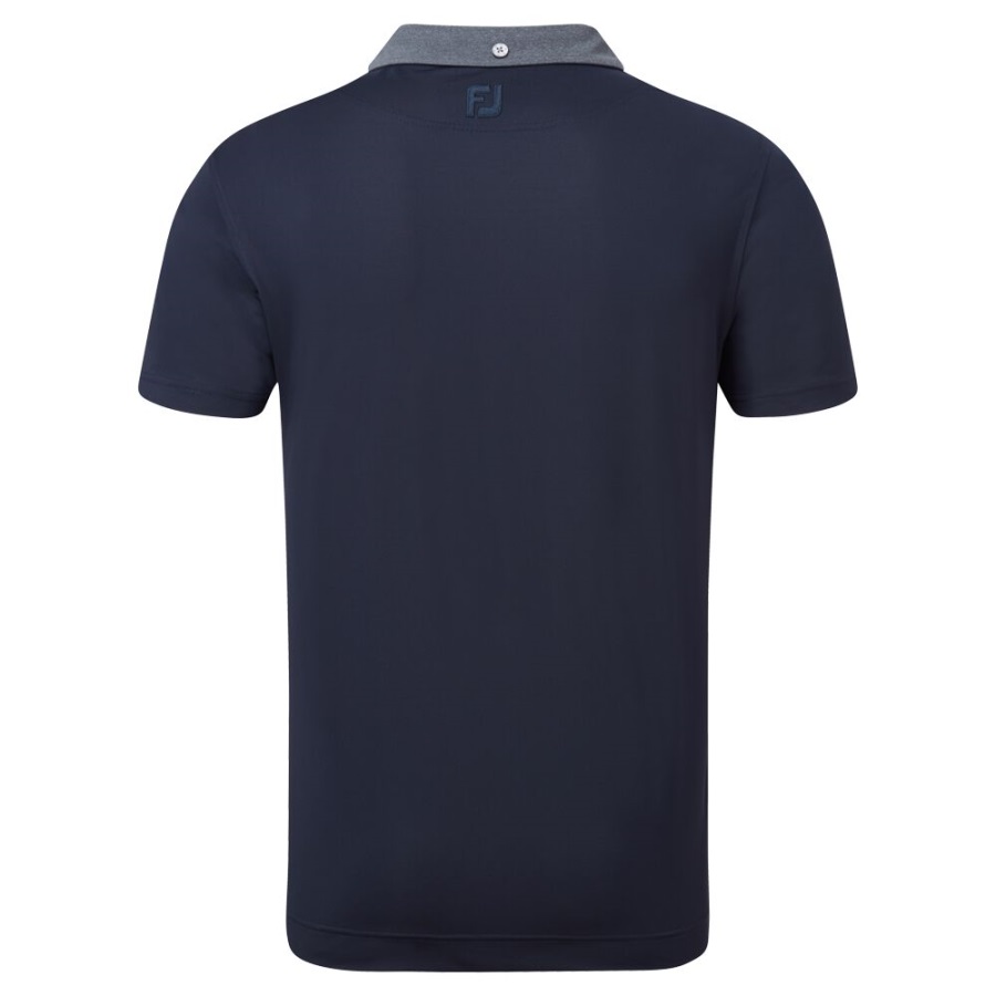 Navy Tonal Trim Solid with Pocket Lisle Footjoy
