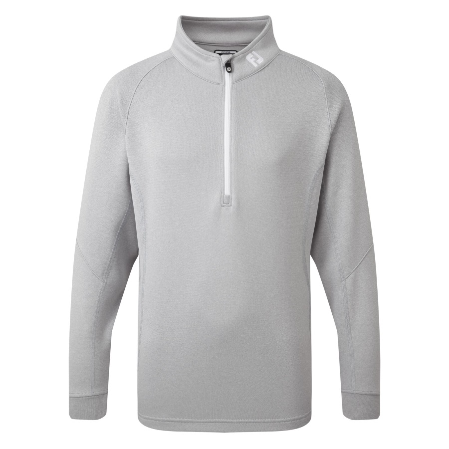 Grey FJ Junior Chill-Out Pullover Footjoy