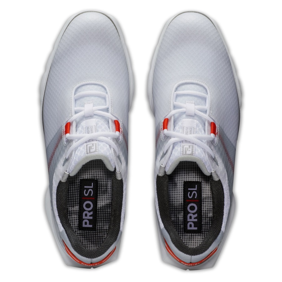 Footjoy Pro SL Sport White-Grey-Orange