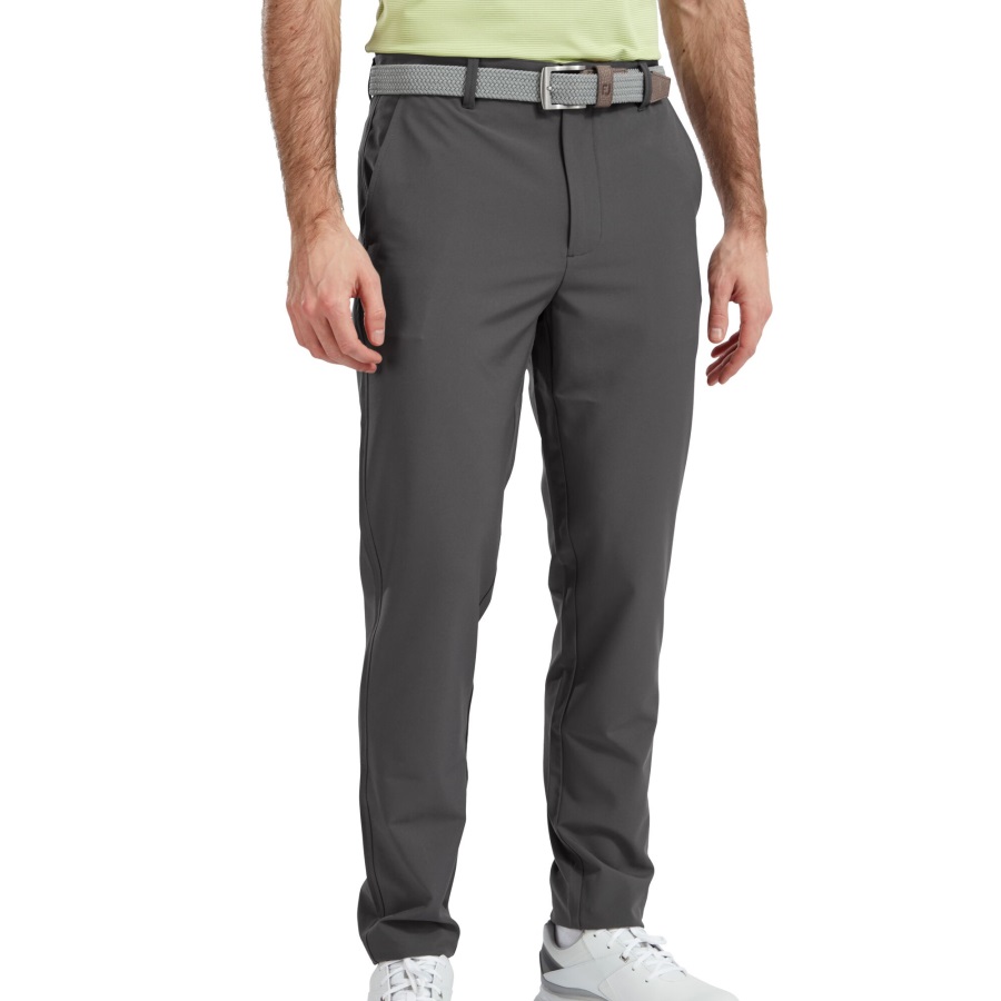 Charcoal FJ Performance Tapered Fit Trousers Footjoy