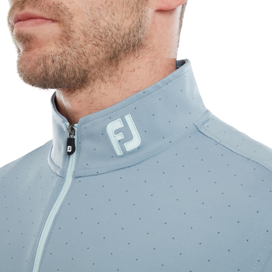 Denim-Bluestone-Azure Footjoy Pin Dot Chill-Out