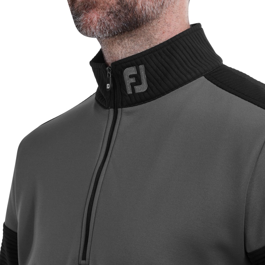 Footjoy Charcoal-Black Ribbed Chill-Out Xtreme
