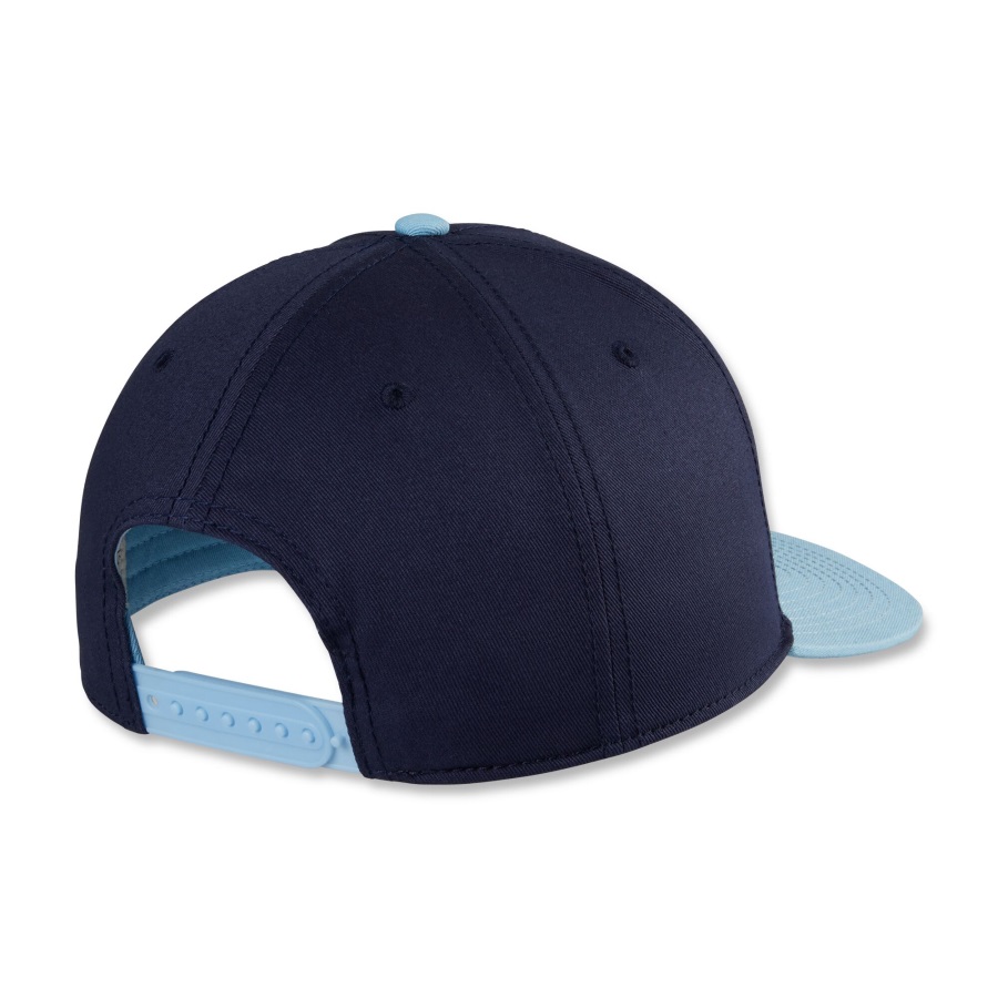 FJ Heritage Flat Brim Cap Navy-Light Blue Footjoy