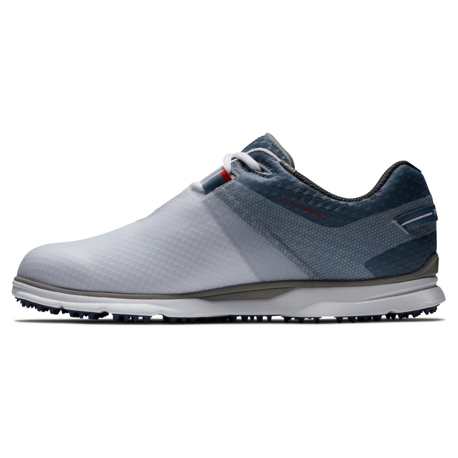 Footjoy White-Blue-Navy Pro SL Sport