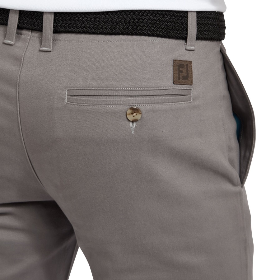 Footjoy Grey FJ Tapered Fit Chino