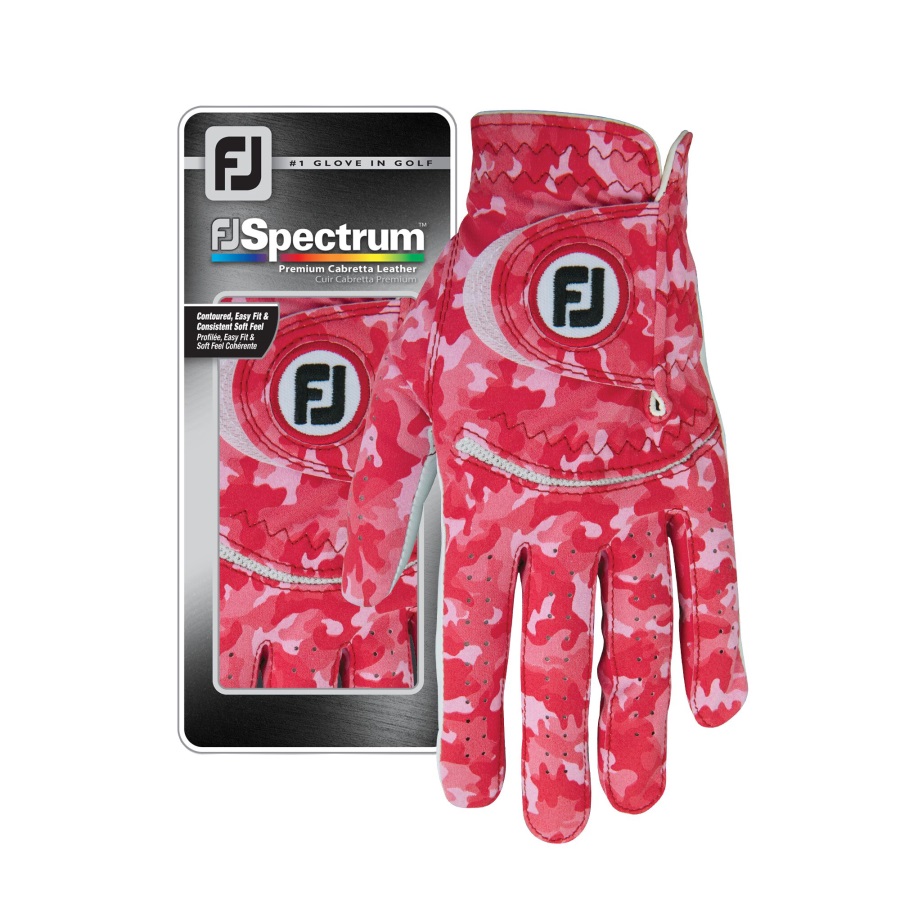 FJ Spectrum Women Camo Red Footjoy