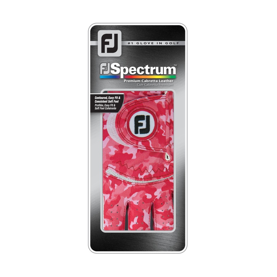 FJ Spectrum Women Camo Red Footjoy