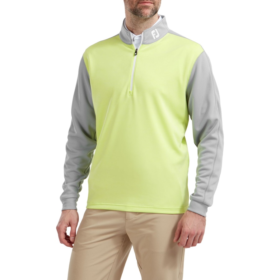 Heather Colour Block Chill-Out Footjoy Grey-Heather Lime