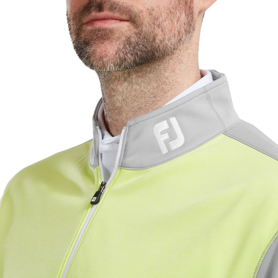 Heather Colour Block Chill-Out Footjoy Grey-Heather Lime