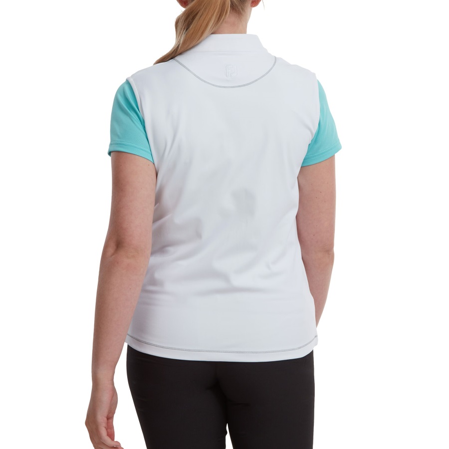 Full-Zip Vest White Footjoy