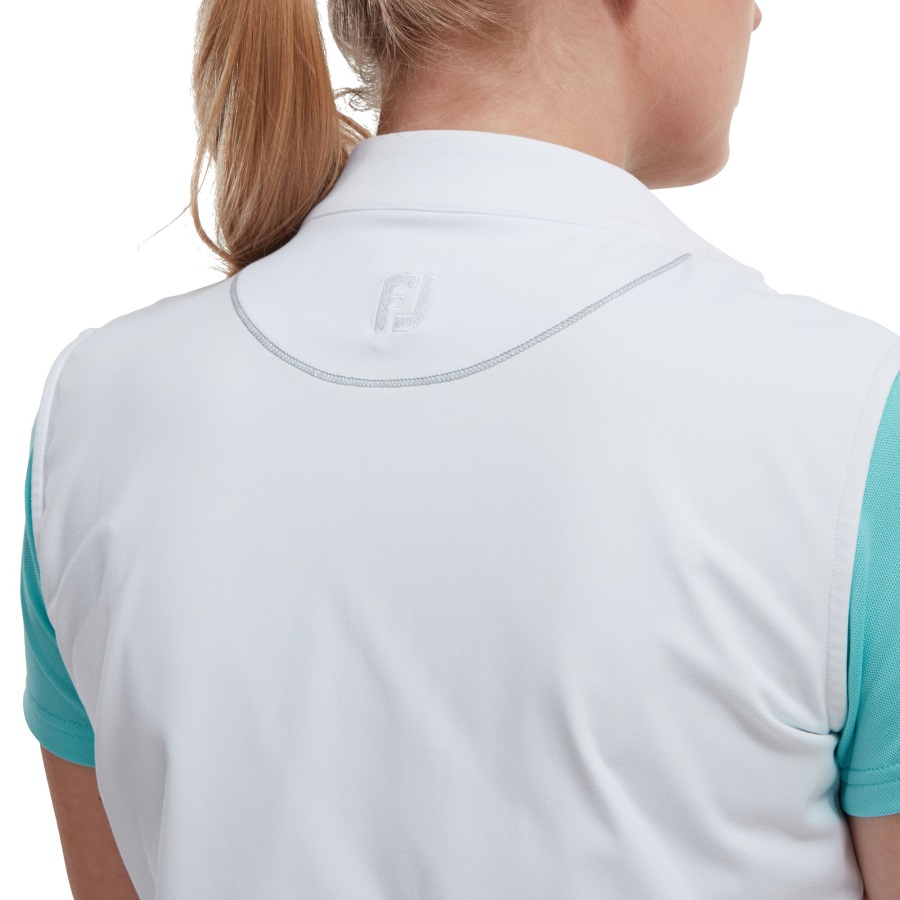 Full-Zip Vest White Footjoy