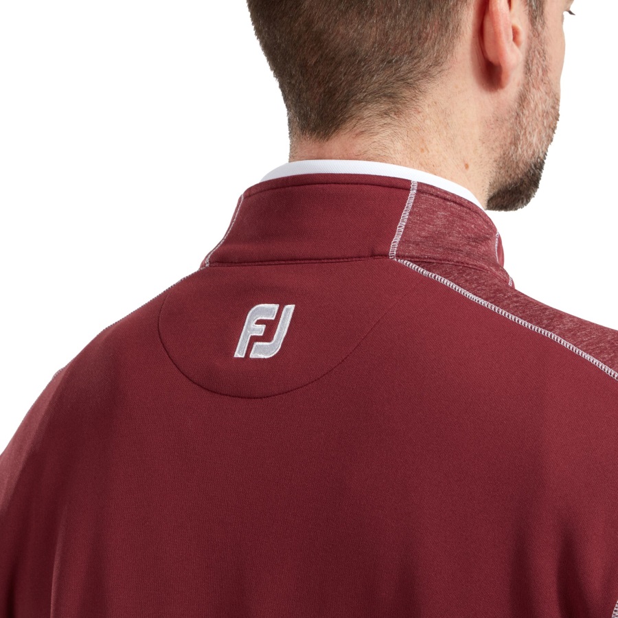 Tonal Heather Chill-Out Footjoy Maroon