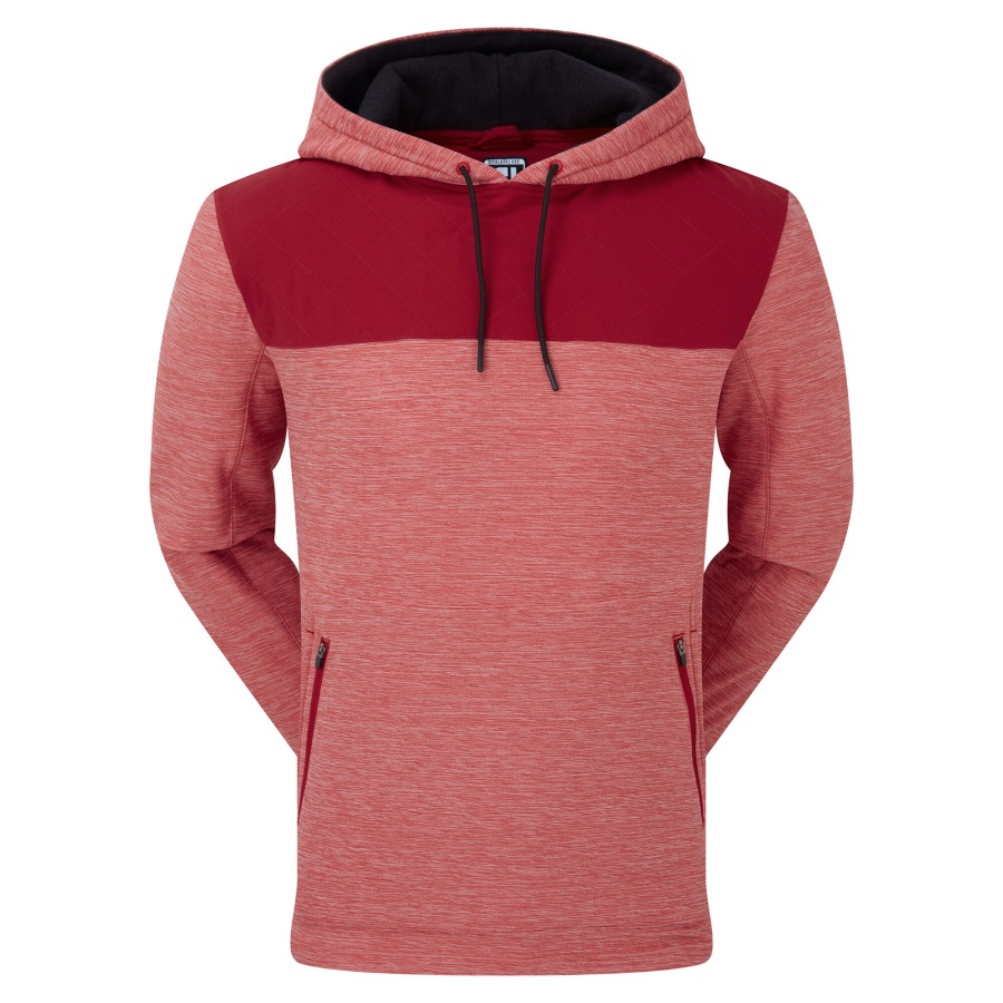 FJ Thermal Hoodie Footjoy Tonal Red-Black