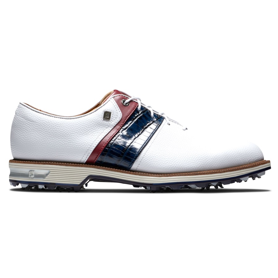 Footjoy Premiere Series Packard White-Navy-Red