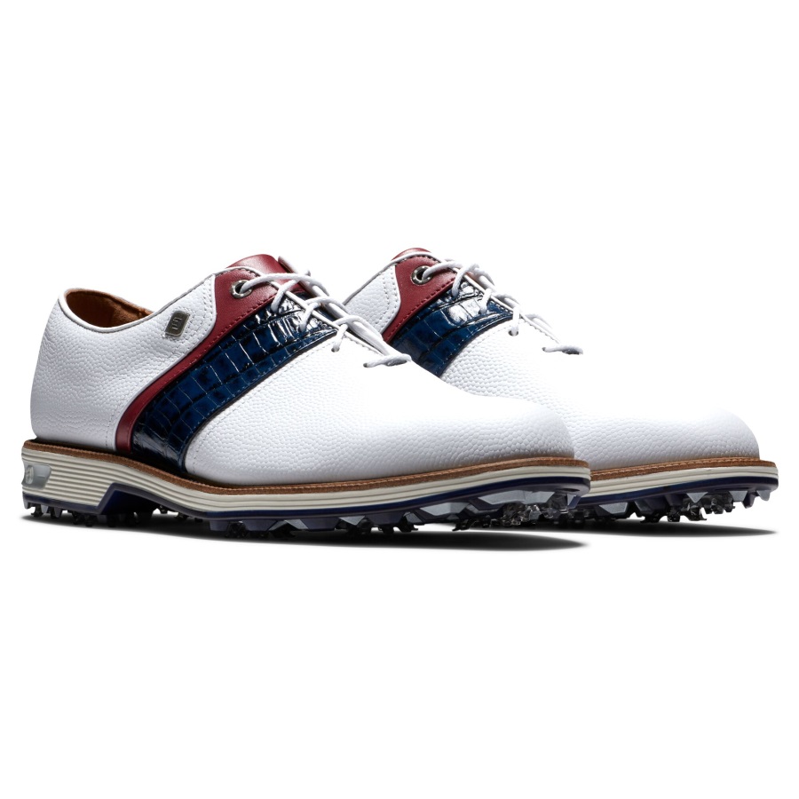 Premiere Series Packard White-Navy-Red Footjoy