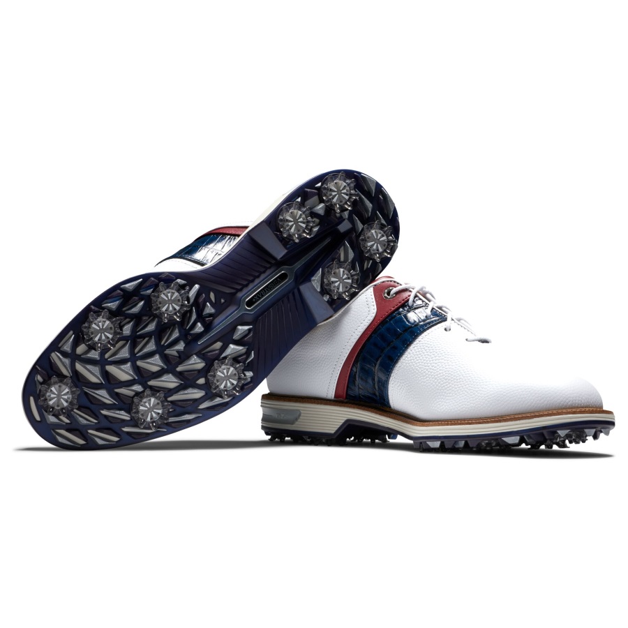 Premiere Series Packard White-Navy-Red Footjoy