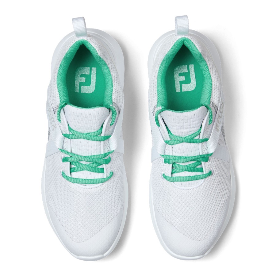 Footjoy White-Jade FJ Flex Women