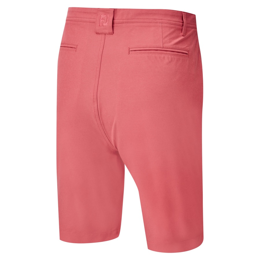 Broken Stripe Woven Short Footjoy Cape Red