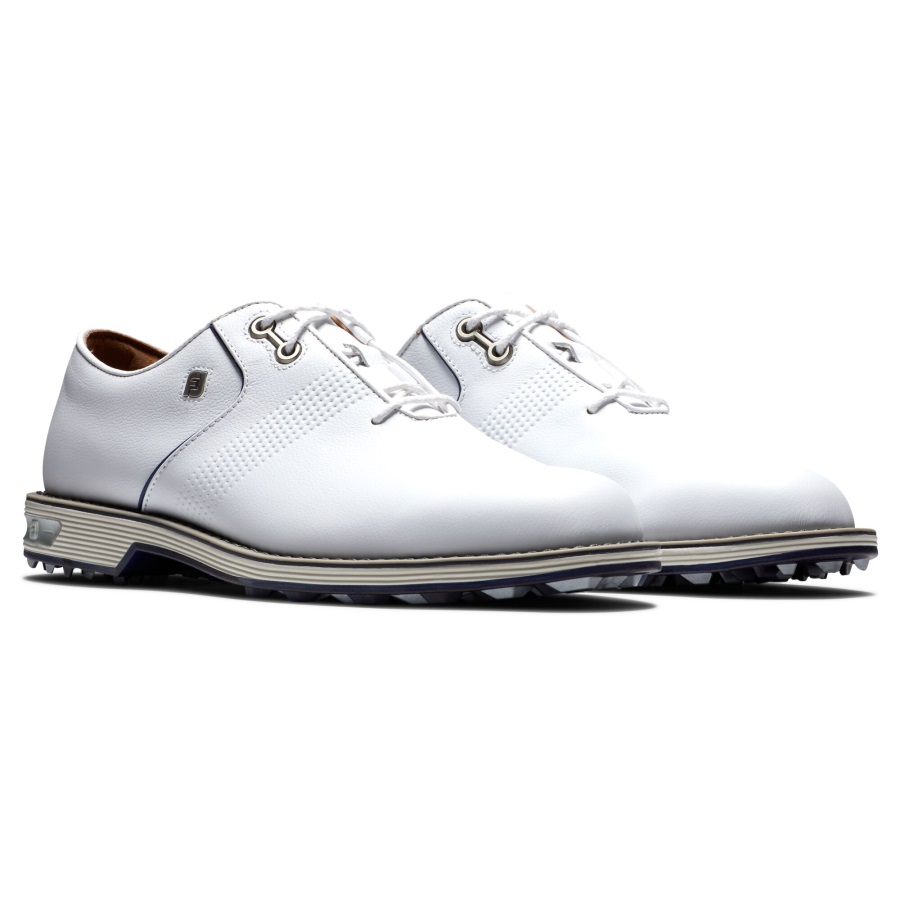 Footjoy White-Navy Premiere Series Flint