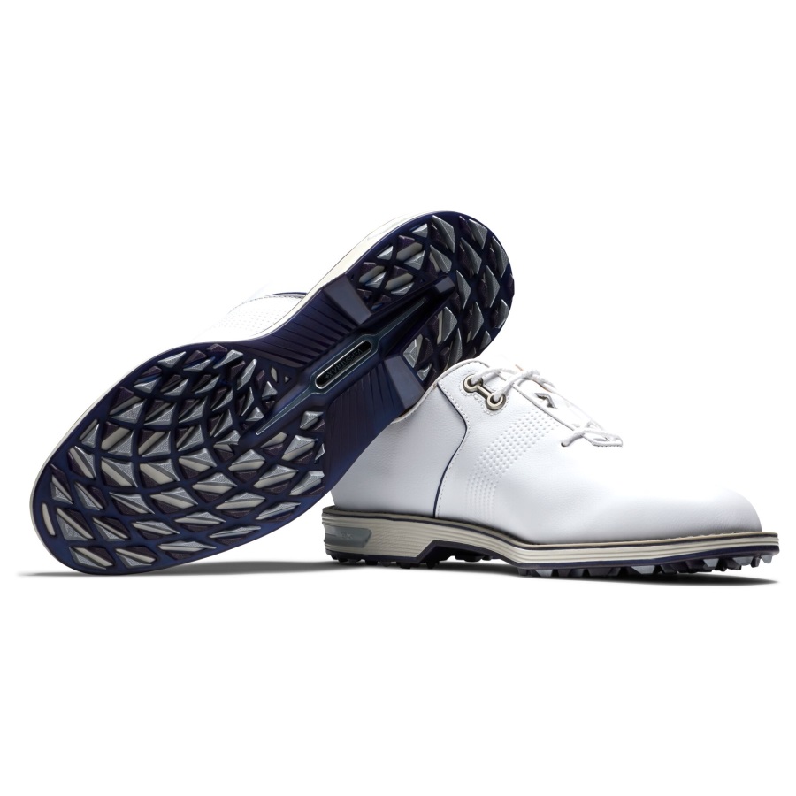 Footjoy White-Navy Premiere Series Flint