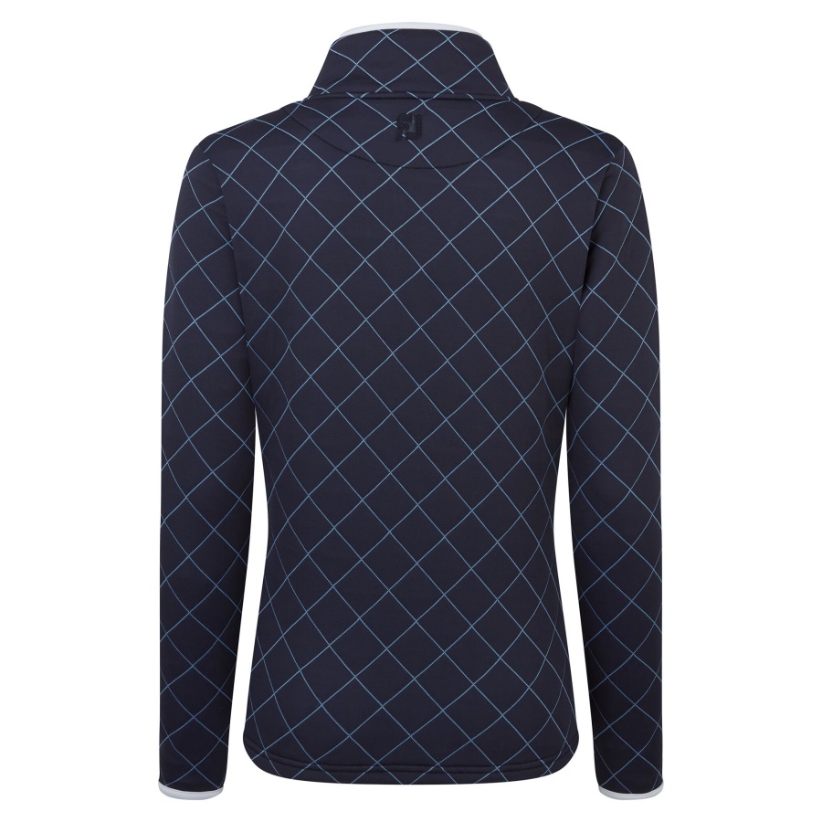 Navy Footjoy Women's Jersey Quilted Mid-Layer