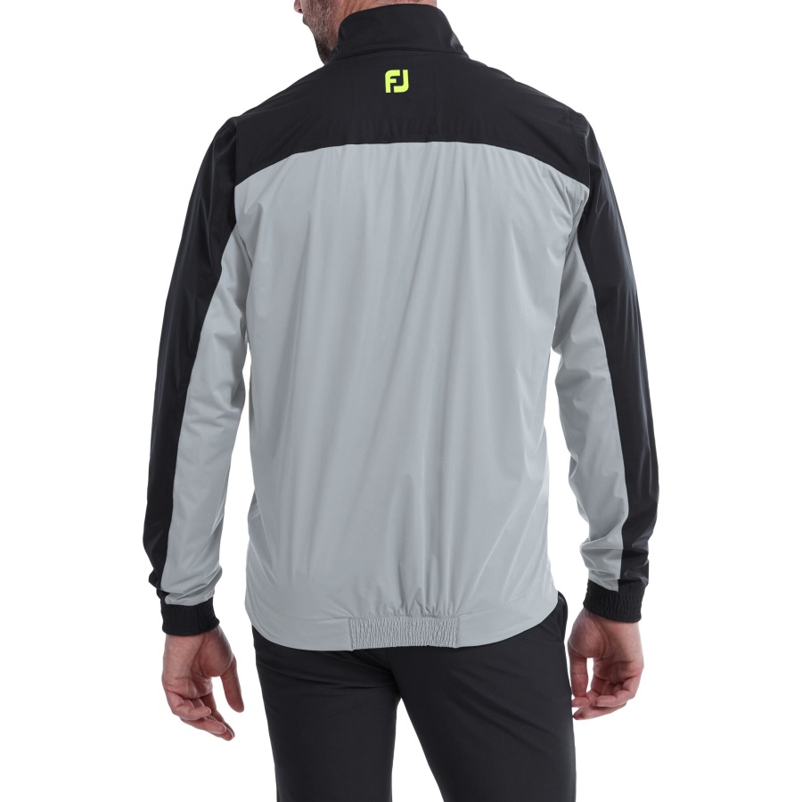 Footjoy Black-Grey-Lime FJ HydroKnit 1-2 Zip