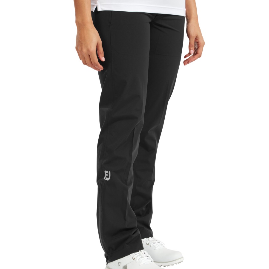 Black Footjoy FJ Hydrolite V2 Rain Trousers Women