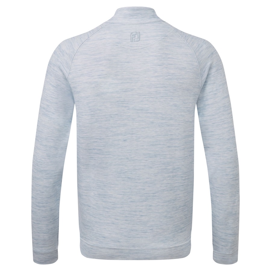 Footjoy Space Dye Fleece Full-Zip Midlayer Grey