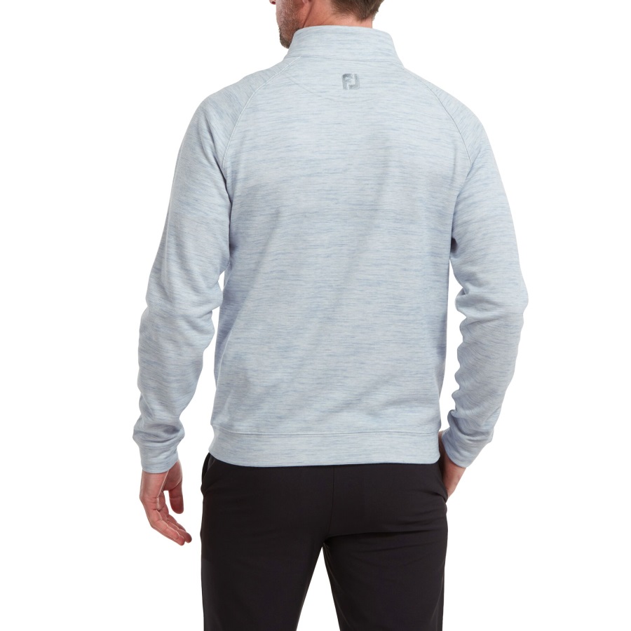 Space Dye Fleece Full-Zip Midlayer Grey Footjoy