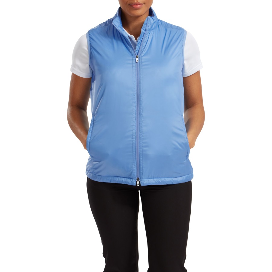 Women's Lightweight Insulated Vest Footjoy Blue Jay