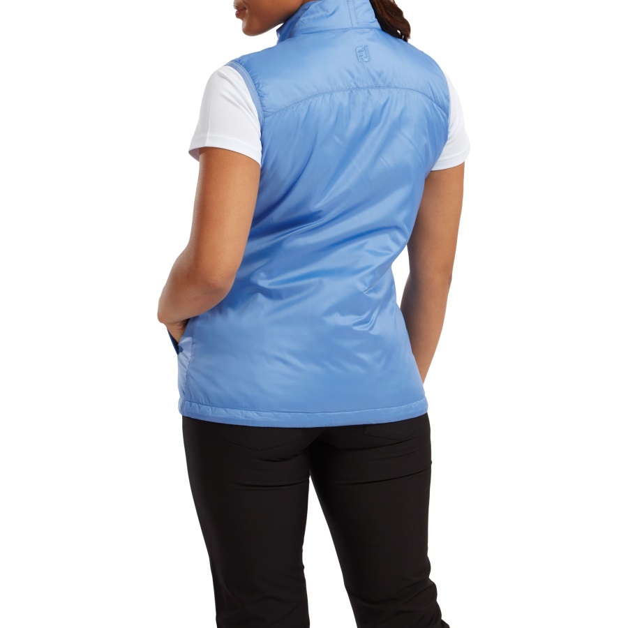 Women's Lightweight Insulated Vest Footjoy Blue Jay