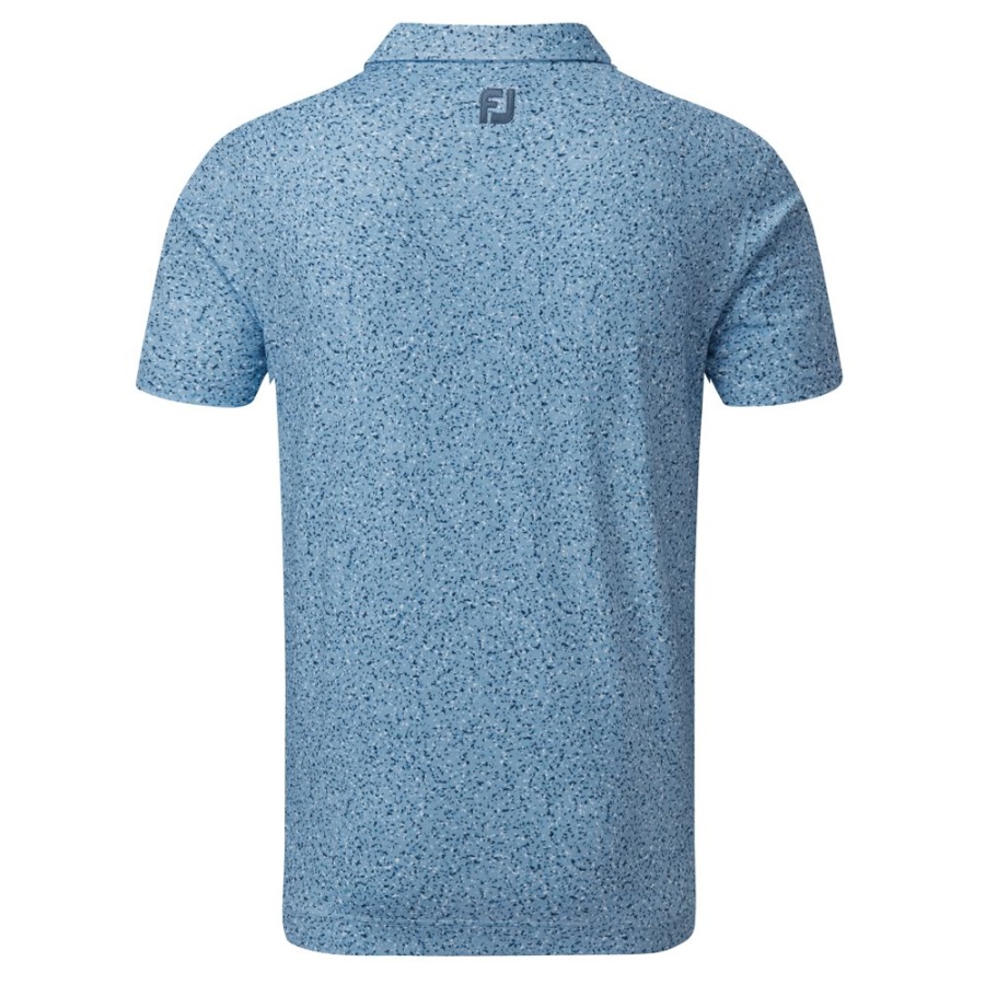 Dusk Blue Footjoy Granite Print Lisle