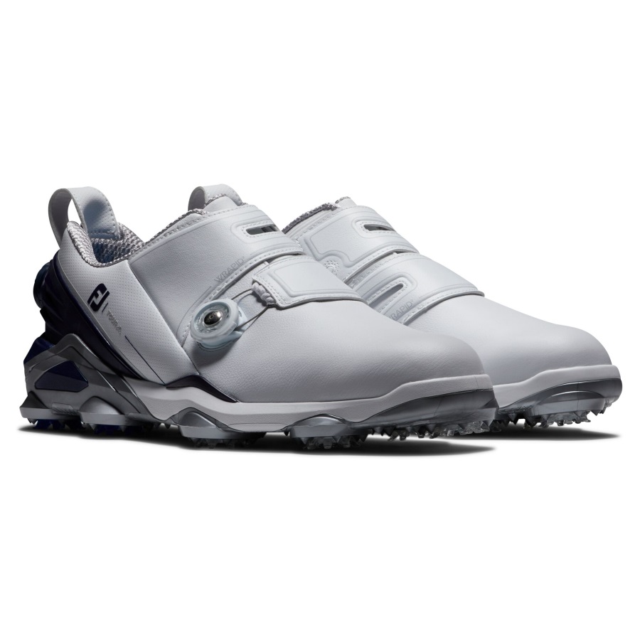 White-Navy-Grey Tour Alpha Double BOA Footjoy