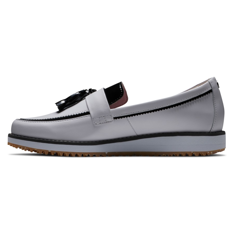 Footjoy FJ Sandy Women White-Black Patent