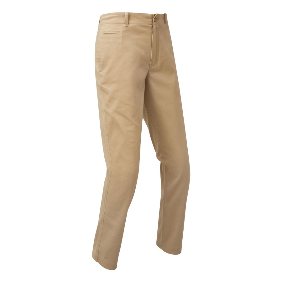 FJ Tapered Fit Chino Tan Footjoy