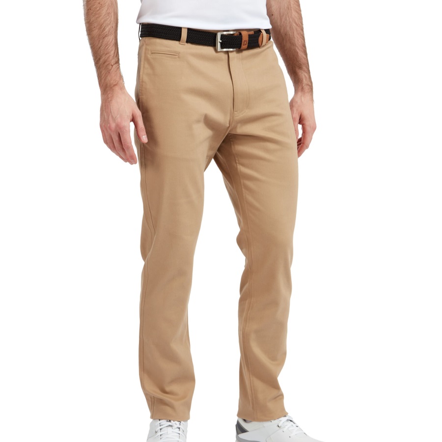 FJ Tapered Fit Chino Tan Footjoy