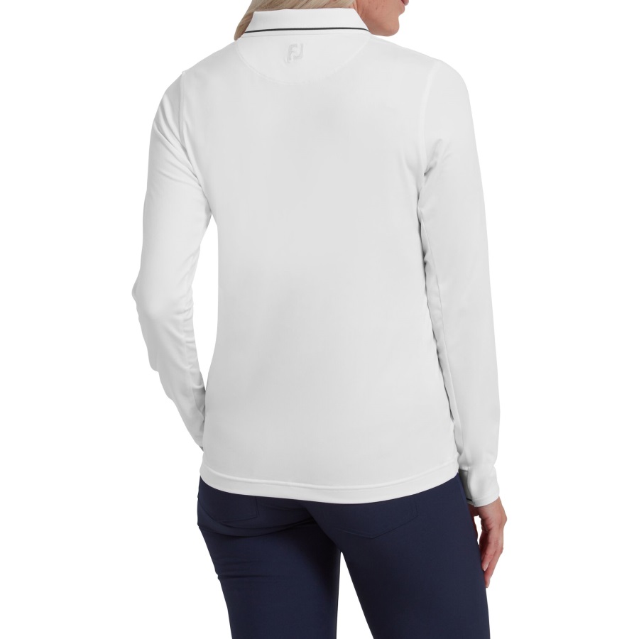 White Women's Thermal Long Sleeved Shirt Footjoy