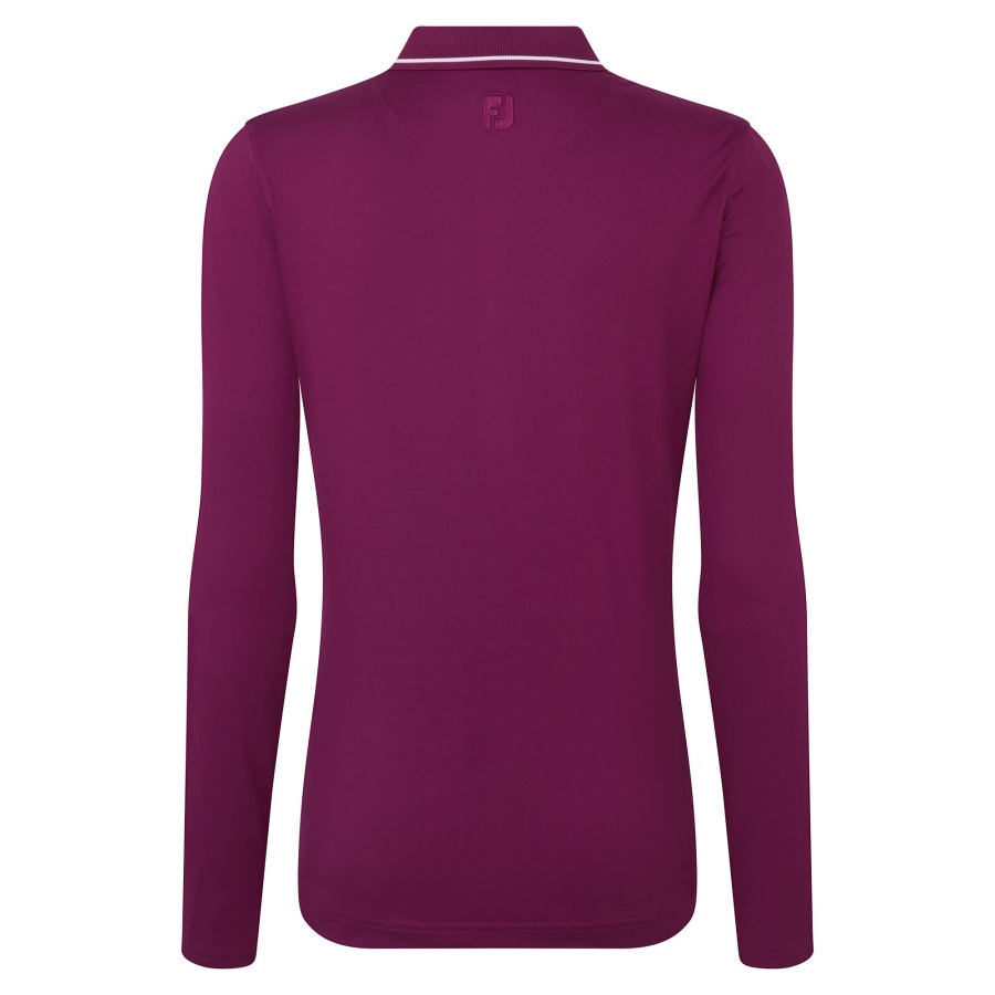 White Women's Thermal Long Sleeved Shirt Footjoy
