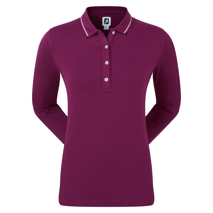 Women's Thermal Long Sleeved Shirt White Footjoy